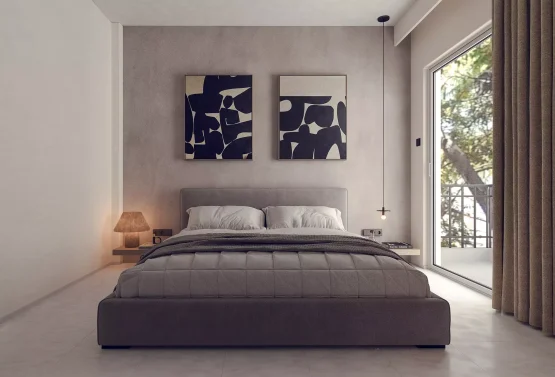 CAM 9 BEDROOM RENOVATION APARTMENT KORIDALOS 3D RENDERING