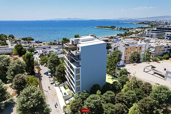 Beachfront residential development 3D visualization in Alimos - VARC Studio