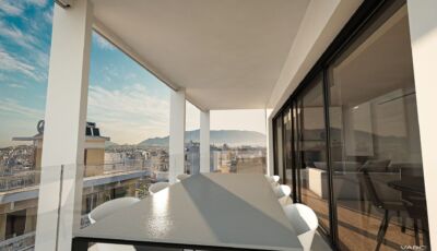 Artemidos 42 Palaio Faliro Balcony Dining Area Architectural Visualization VARC Studio