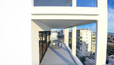 Artemidos 42 Palaio Faliro Balcony Architectural Visualization VARC Studio