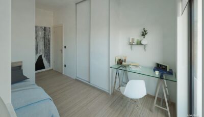 Artemidos 42 Palaio Faliro Bedroom Interior Design Architectural Visualization VARC Studio