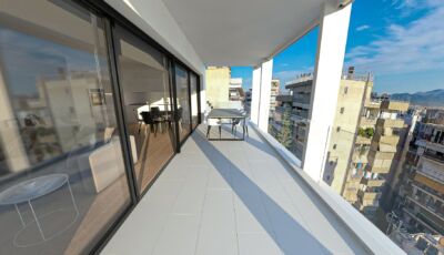 Artemidos 42 Palaio Faliro Corner Balcony Architectural Visualization VARC Studio