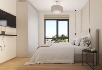 CAM 4 MEZONETA BEDROOM AGIA PARASKEYH RESIDENTIAL BUILDING