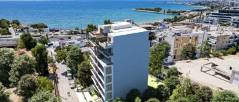 Beachfront residential development 3D visualization in Alimos - VARC Studio