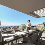 CAM 7 BALKONI EXTERIOR GLYFADA RESIDENTIAL BUILDING 3D RENDERING