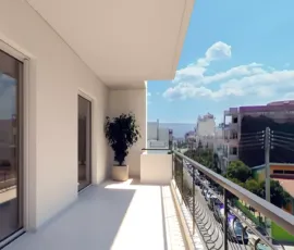 CAM 7 BALKONI RENOVATION APARTMENT KORIDALOS 3D RENDERING