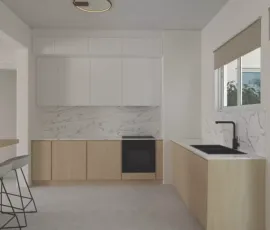 CAM 5 KITCHEN RENOVATION APARTMENT KORIDALOS 3D RENDERING