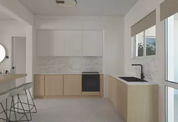 CAM 5 KITCHEN RENOVATION APARTMENT KORIDALOS 3D RENDERING CAM 5 KITCHEN RENOVATION APARTMENT KORIDALOS 3D RENDERING