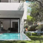 CAM 4 GARDEN POOL EXTERIOR GLYFADA RESIDENTIAL BUILDING 3D RENDERING