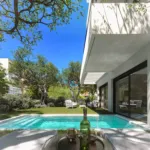 CAM 5 GARDEN POOL EXTERIOR GLYFADA RESIDENTIAL BUILDING 3D RENDERING
