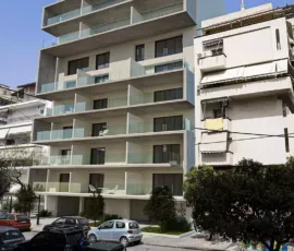 Σύγχρονος σχεδιασμός και αρχιτεκτονική υπεροχή στο νέο κτίριο της Καλλιθέας. Αρχιτεκτονική απεικόνιση πολυκατοικίας στην Καλλιθέα από τον Μπακογιάννη, δημιουργία του VARC Studio.