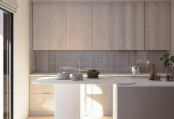 CAM 3 KITCHEN PALAIO FALIRO RESIDENTIAL DEVOLPMENT GYM AND SPA 3D ARCHITECTURAL VISUALIZATION