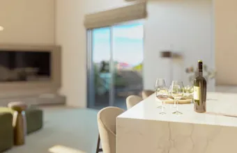 3D rendering Athens luxury residential project